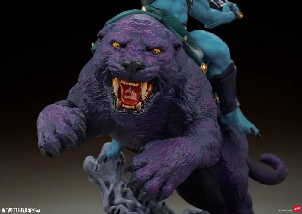 Masters of the Universe Beeld – Skeletor en Panthor 81 cm 14
