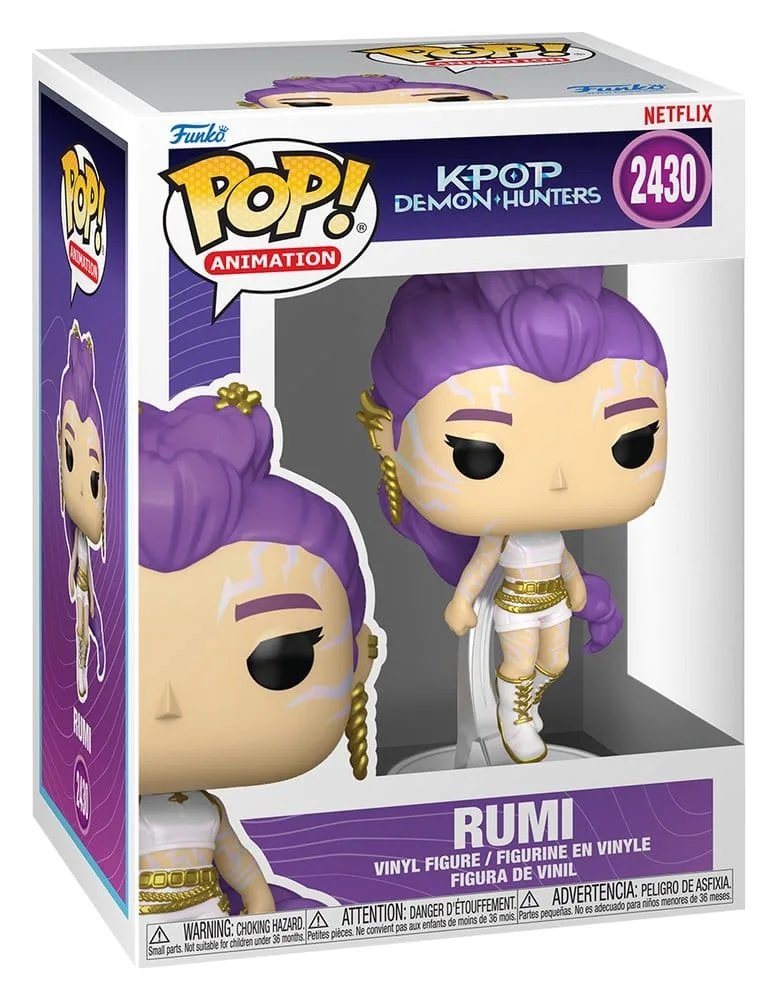 KPop Demon Hunters Pop Figures – Rumi Glow Chase Assortment 6 x 9 cm 2