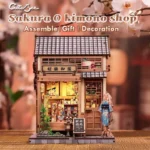 Miniatuur Bouwpakket – Sakura O Kimono Shop 19 x 14 cm 17