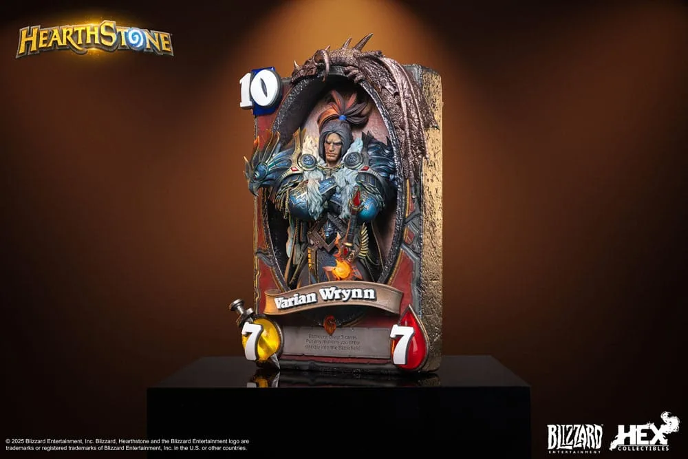 Hearthstone 3D Art Frame Statue – Varian Wrynn 31 cm 10