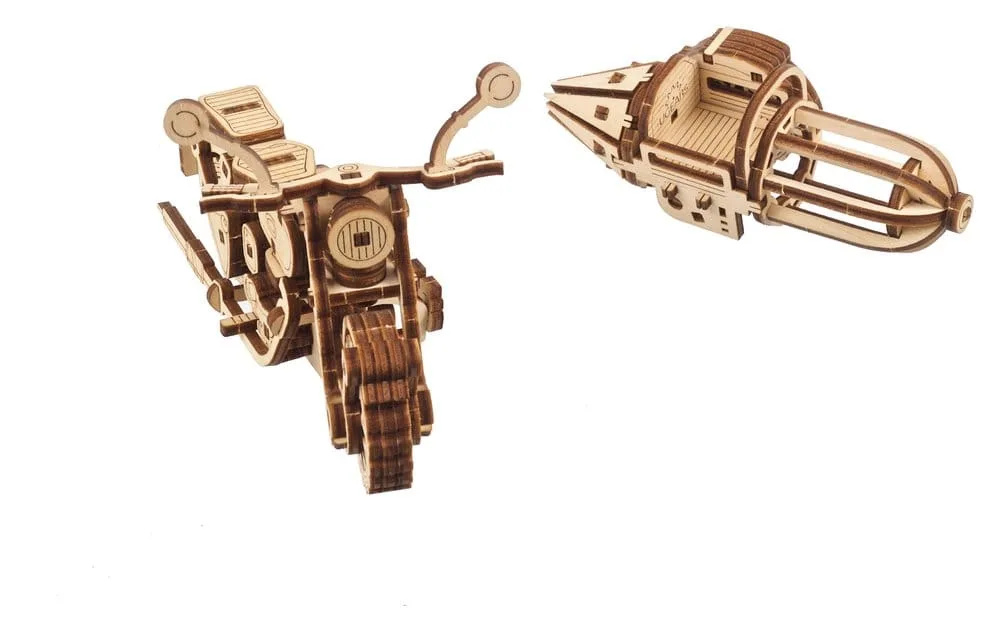 Harry Potter houten bouwpakket – Hagrids vliegende motor 26
