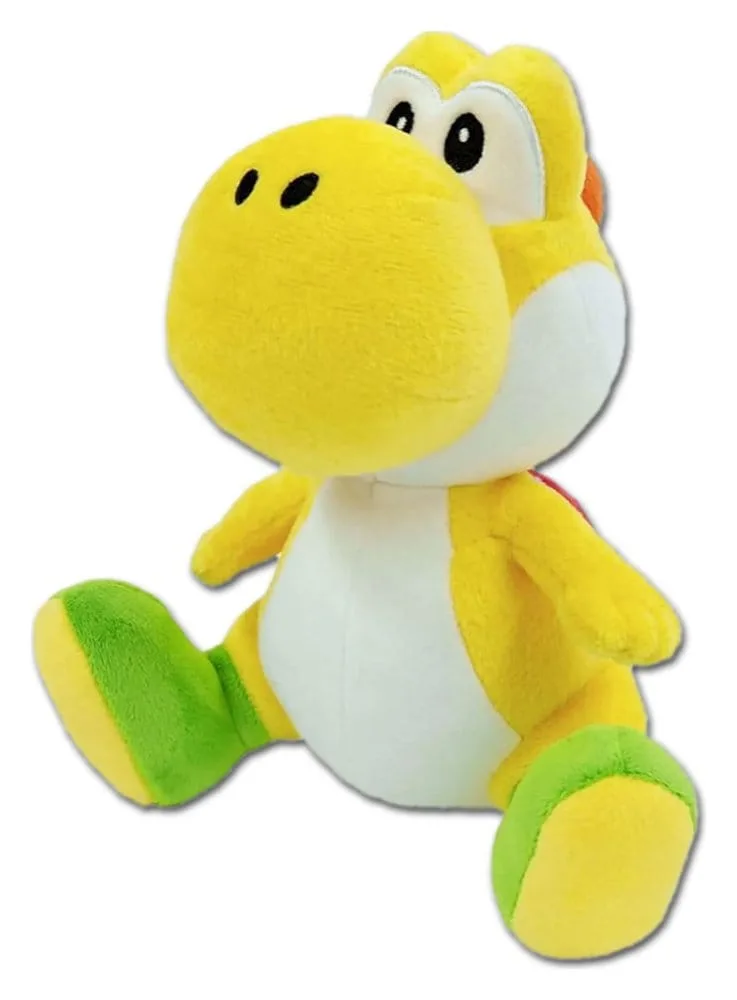 Super Mario Plush – Yellow Yoshi 20 cm