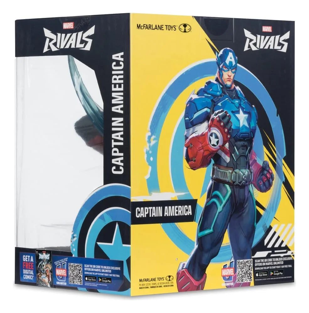 Marvel Rivals Action Figure – Captain America 20 cm 9