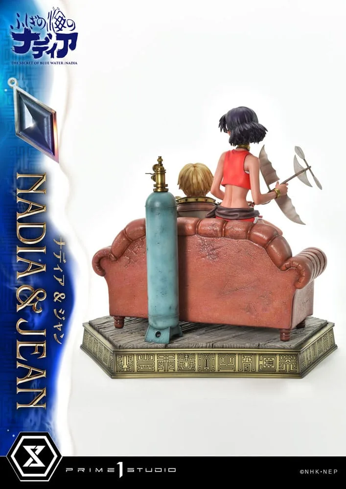 Nadia: The Secret of Blue Water Statue – Nadia & Jean 35 cm 7