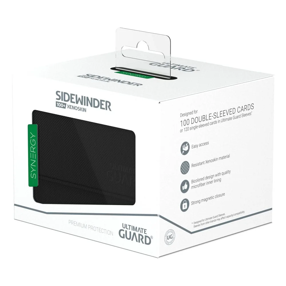 Ultimate Guard Deck Box – Sidewinder 100+ Synergy Black Green 7