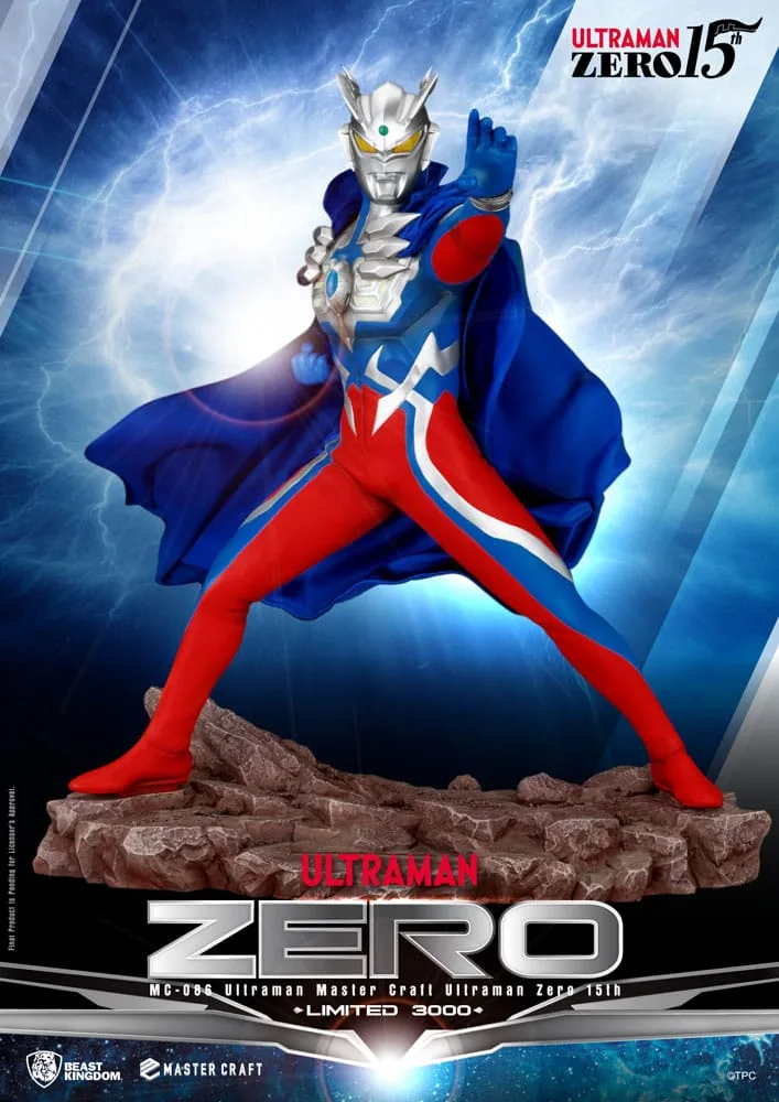Ultraman Statue – Zero 15th Anniversary Master Craft 41 cm 1