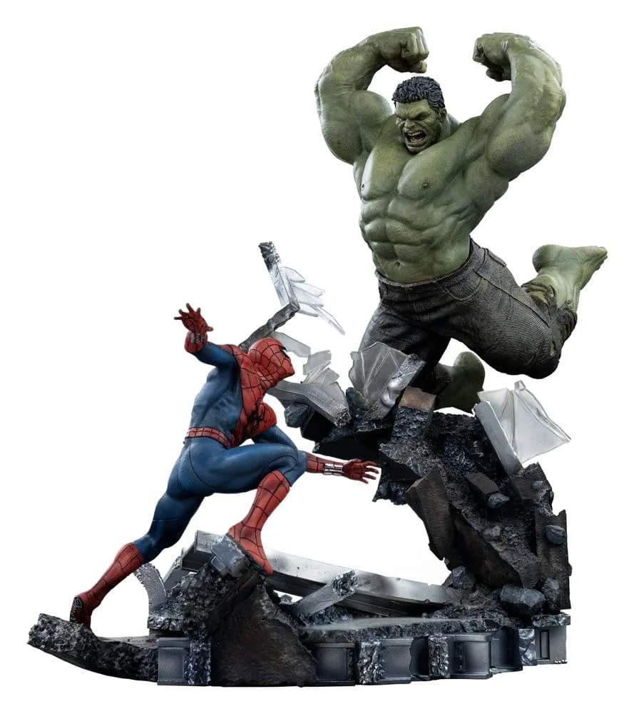 Marvel Comics Statue – Spider-Man vs Hulk 1/10 Scale 38 cm