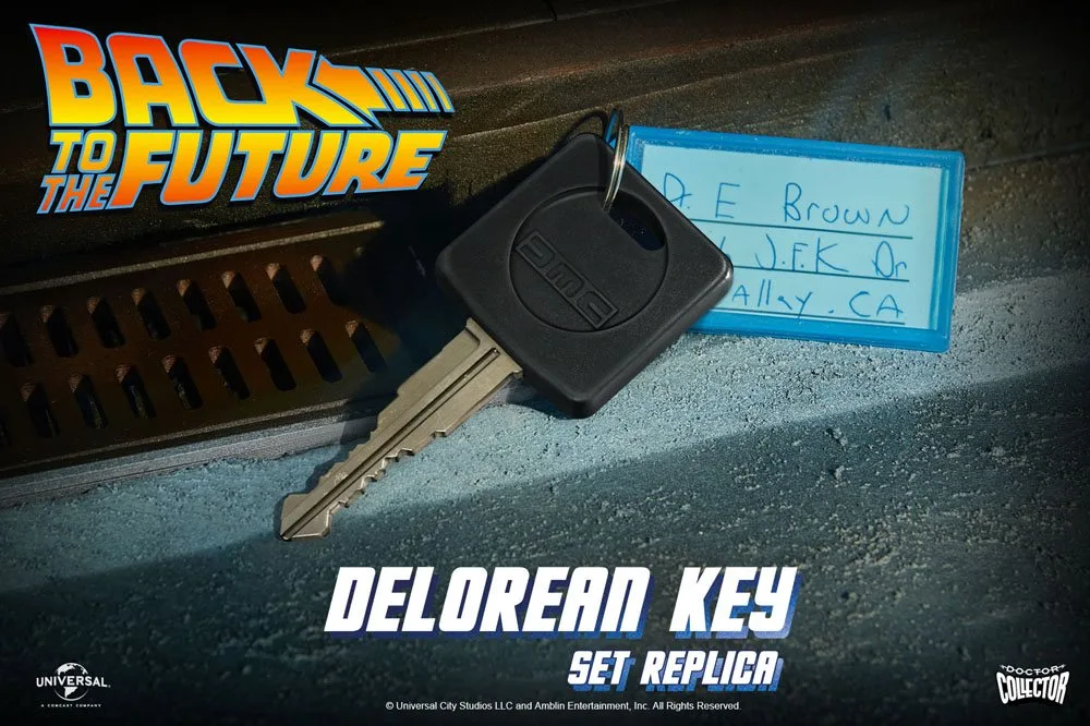 Back to the Future Replica – DeLorean Key 1:1 3