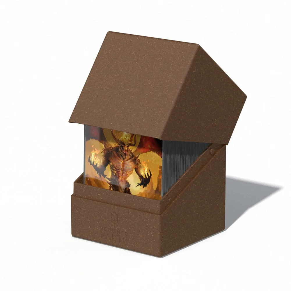 Ultimate Guard Deck Box – Return to Earth Boulder 100+ Brown 5