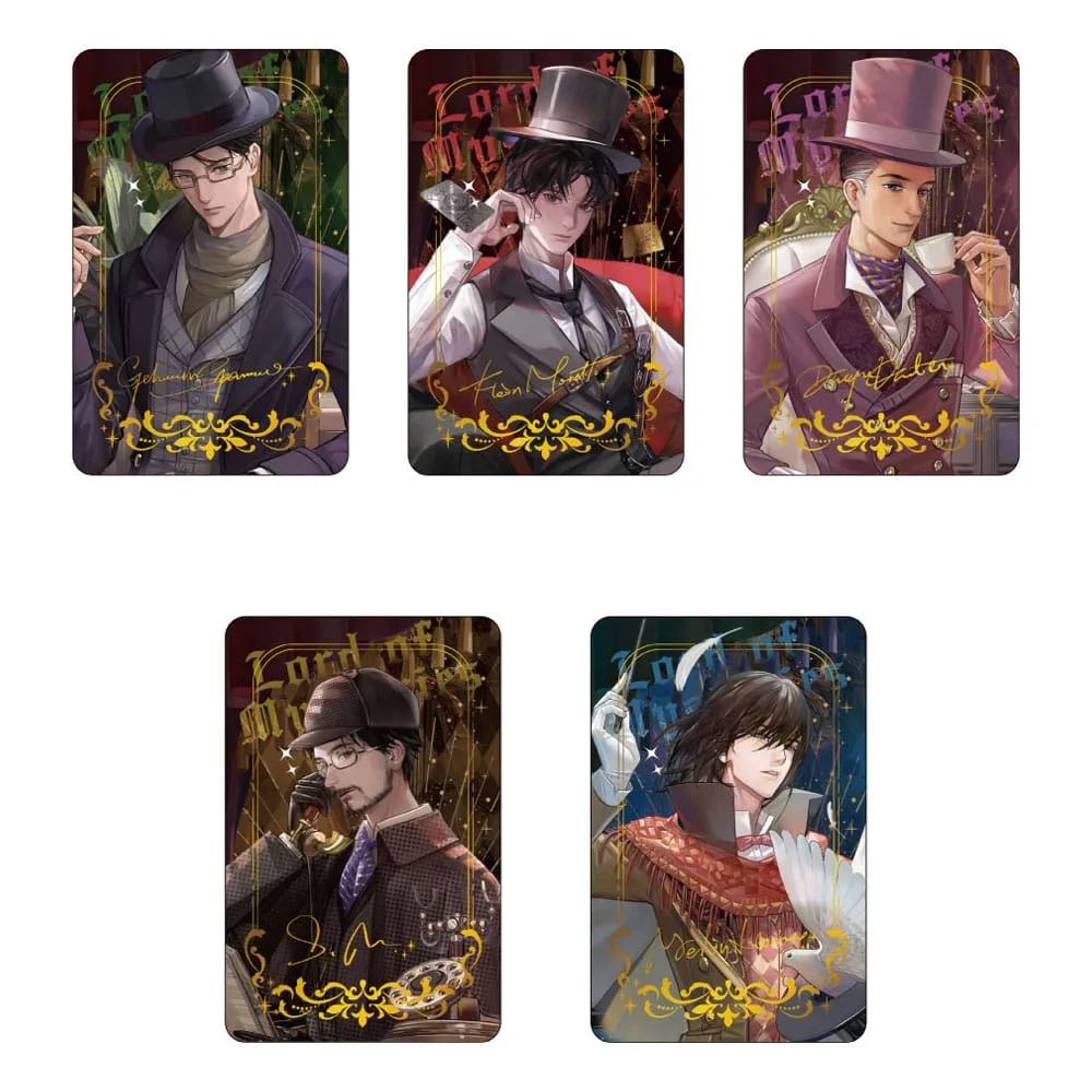 Lord of the Mysteries Pin Badge Display – 5 Blind Boxes 8.5 cm