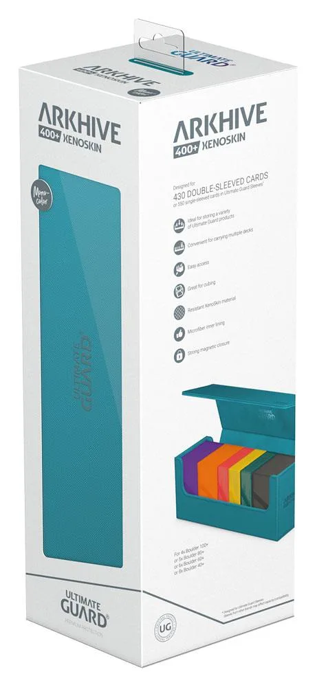 Ultimate Guard Kartenbox – Arkhive 400+ Xenoskin Petrol 15