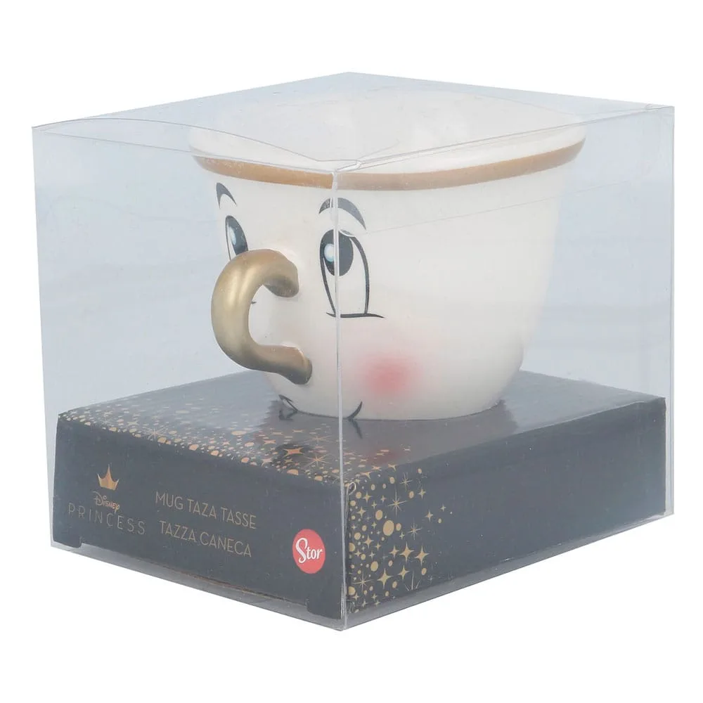 Beauty and the Beast 3D-Tasse – Chip 170 ml 2