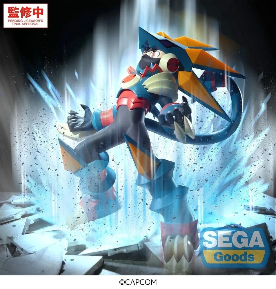 Mega Man Battle Network PVC Figure – Gregar Beast 17 cm 3