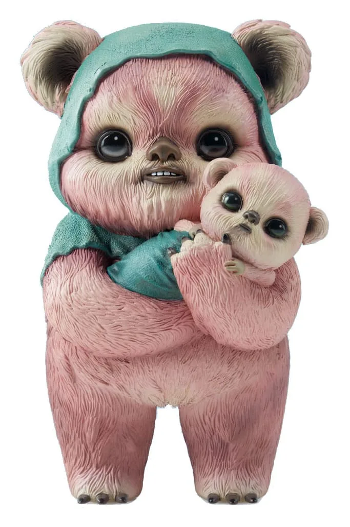Star Wars Designer Statue – Mab Graves Ewok Pink Variant 18 cm 1
