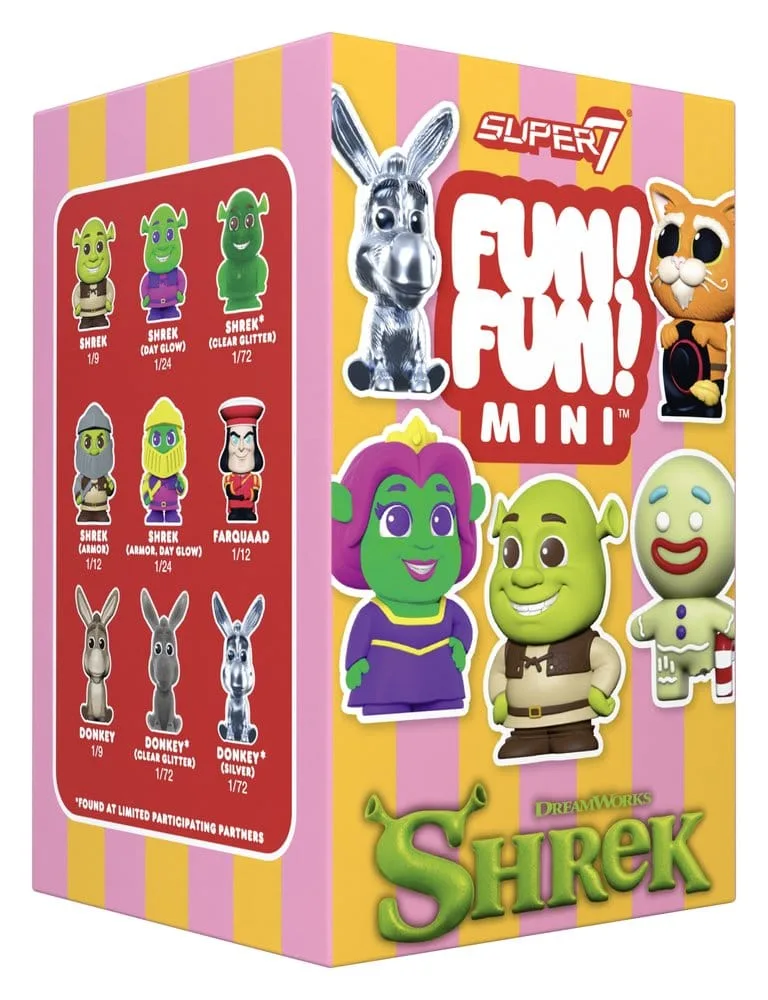 Shrek Mini Figures – Fun Fun Mini Wave 1 Blind Box Display of 9 2