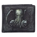 Cthulhu Portemonnee – Zwart met illustraties aan beide zijden 1
