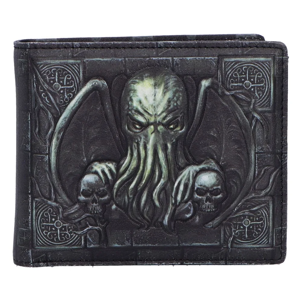 Cthulhu Wallet – Black with Front and Back Artwork