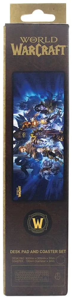 World of Warcraft Desk Pad & Coaster Set – Azeroth 80 x 30 cm 6
