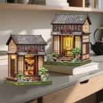 CuteBee Miniature House Model Kit – Kirishima Cha-an 19 x 14 cm 16