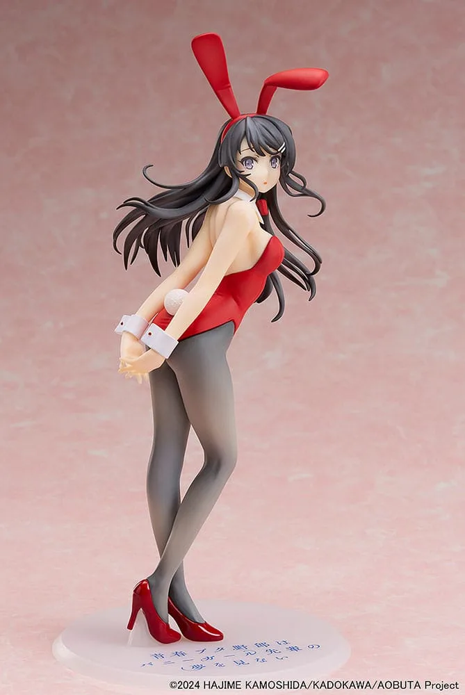 Rascal Does Not Dream Statue – Mai Sakurajima Red Bunny 27 cm 2