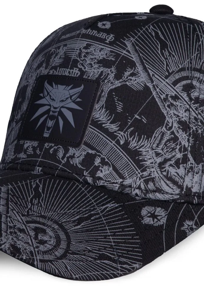 The Witcher Baseball Cap – Black Logo 3