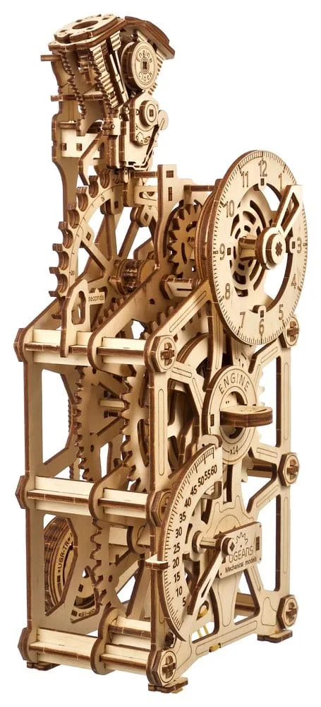Ugears Wooden Model Kit – Engine Clock 19