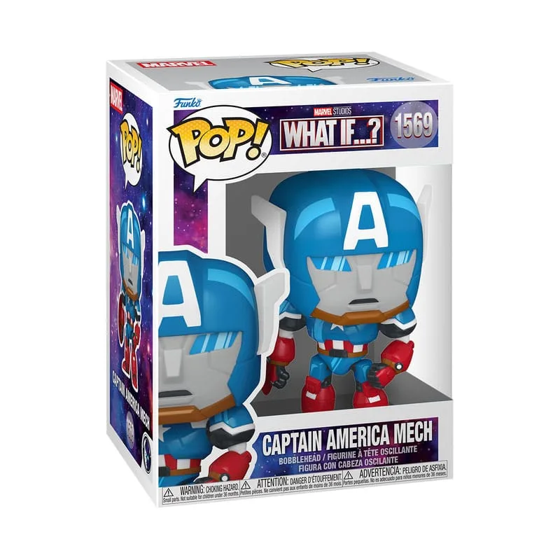Marvel What If Vinyl Figure – Captain America Funko Pop 9 cm 2