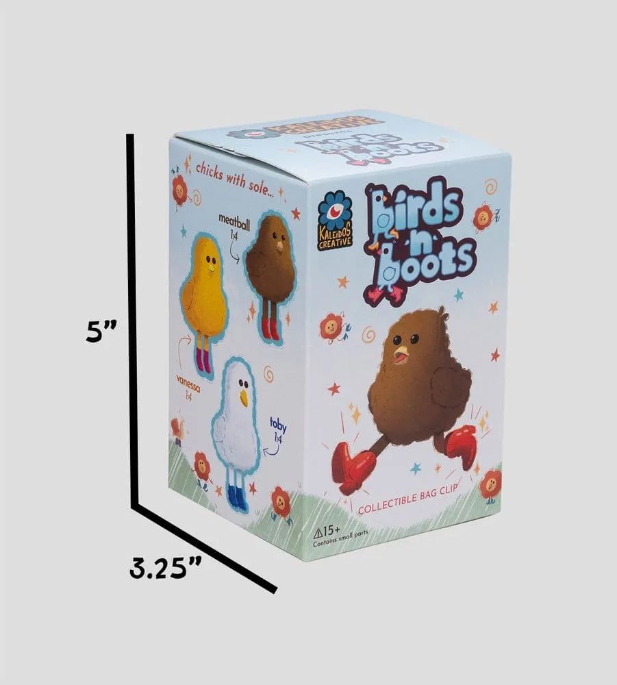 Birds N Boots Bag Clips – Blind Box Display of 4 8 cm 7