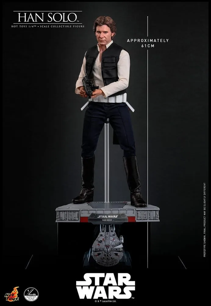 Star Wars Episode IV Action Figure – Han Solo 1/4 Scale 46 cm 19