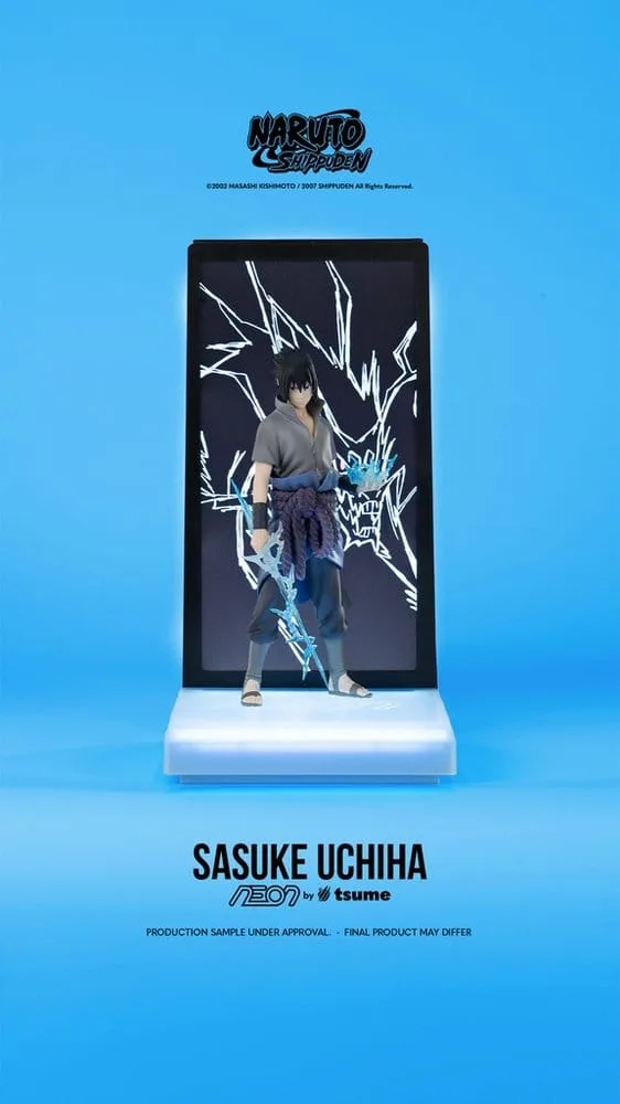 Naruto Statue – Tsume Neon Sasuke Uchiha 25 cm