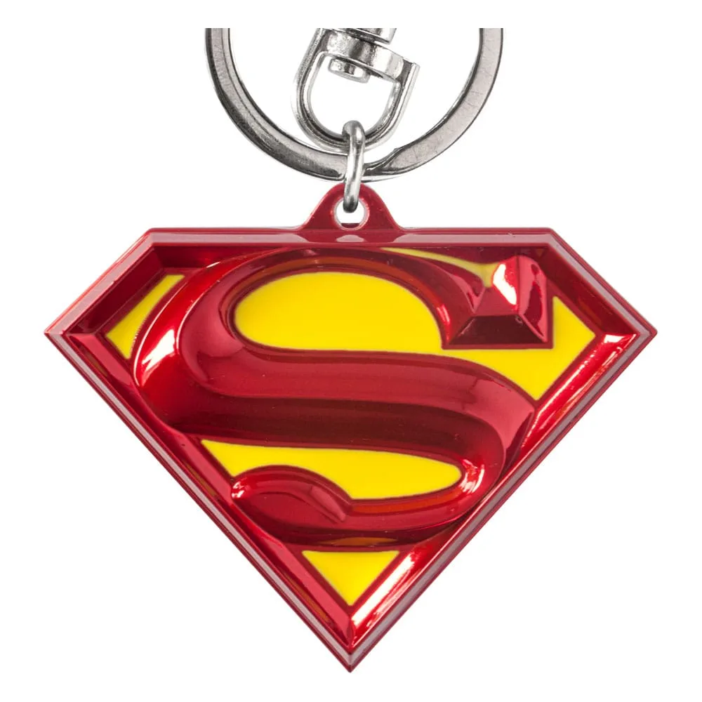 DC Comics Keychain – Coloured Superman Logo