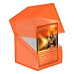 Ultimate Guard Deck Box – Boulder 100+ Clear Poppy Topaz 2