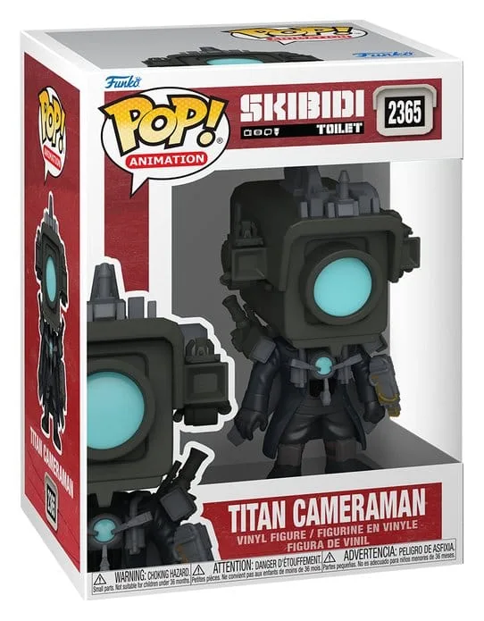 Skibidi Toilet Vinyl Figure – Funko Pop Titan Cameraman 9 cm 2