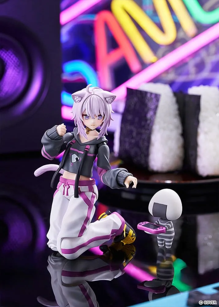 Hololive Production Action Figure – figma Nekomata Okayu 14 cm 4