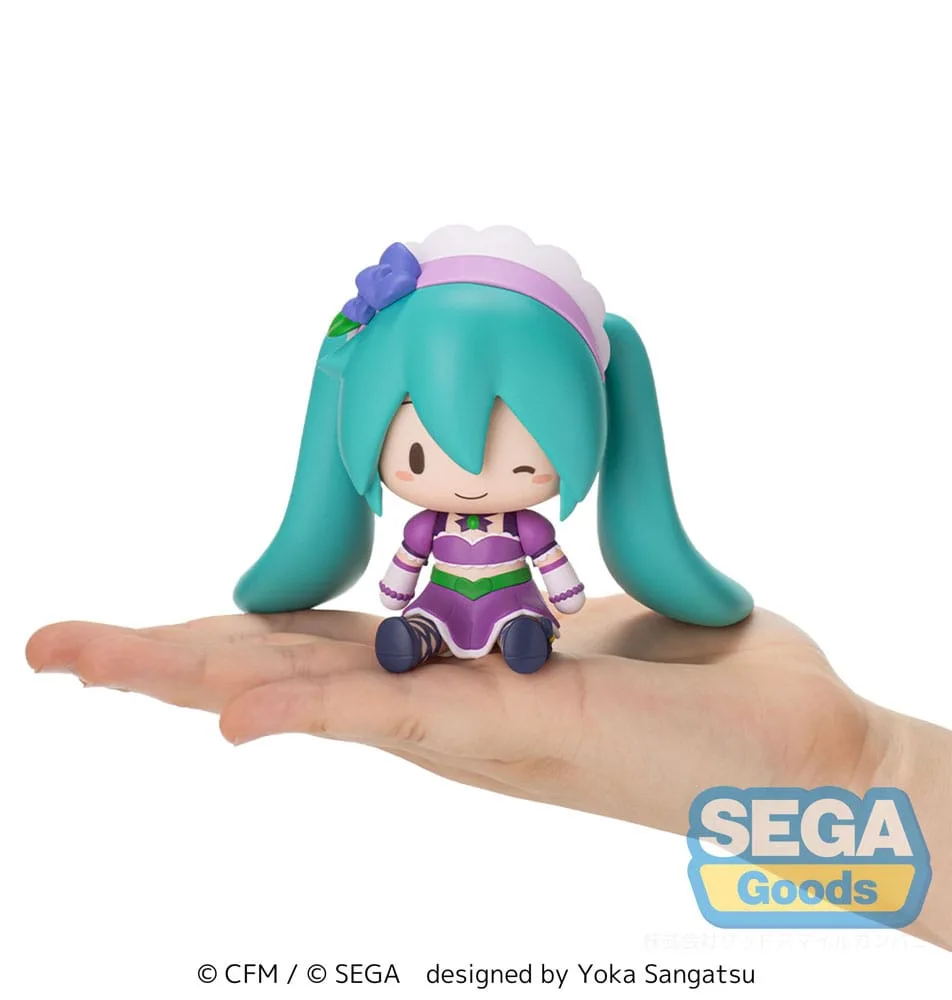 Hatsune Miku Chibi Figure – Fuwa Petit Sparkly Purple 8 cm 6