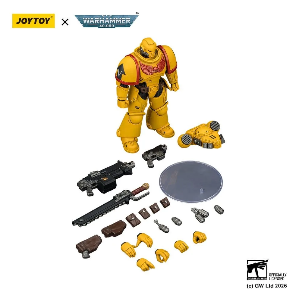 Warhammer 40K Action Figure – Imperial Fists Intercessor 12.3 cm 6