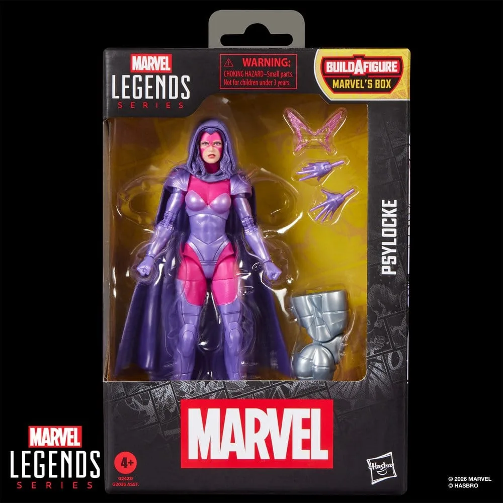 Marvel Legends Action Figure – Psylocke Box BAF 15 cm 13