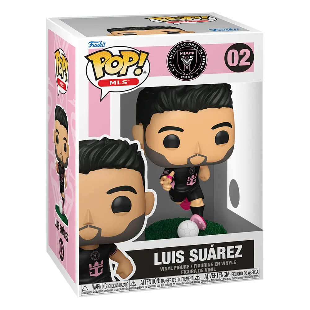 MLS Funko Pop – Inter Miami Luis Suarez Uittenue 9 cm 2