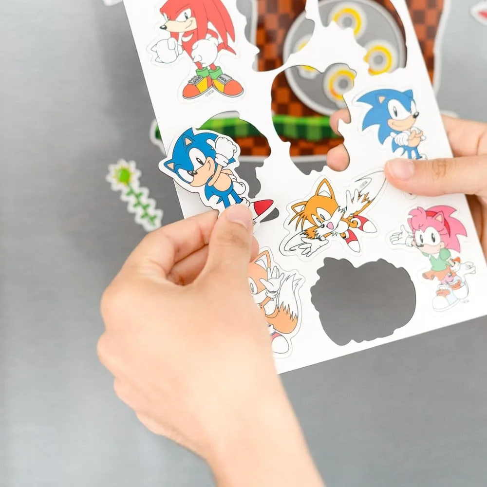 Sonic Magnet Set – Die-Cut Scene Pieces 7