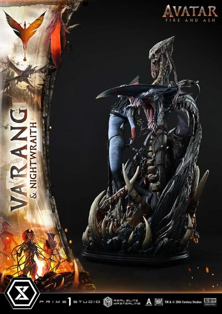 Avatar Fire and Ash Statue – Varang & Nightwraith Bonus Version 96 cm 10