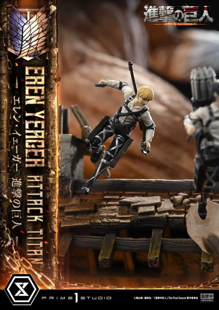 Attack on Titan Statue – Eren Yeager Attack Titan 81 cm 15