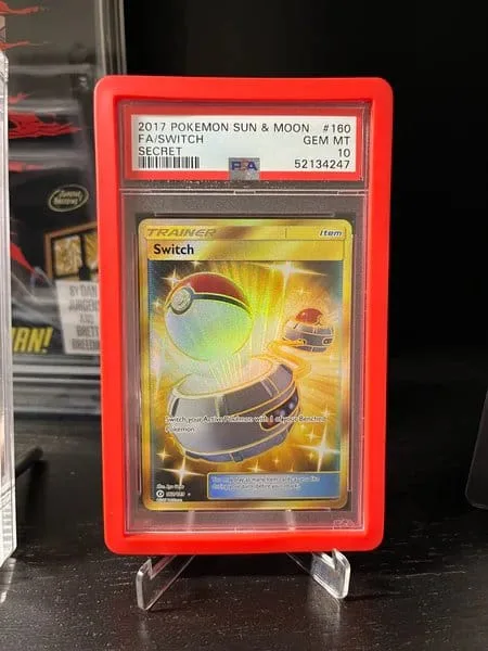 Evoretro Slab Bumper Protector – Red for PSA 7