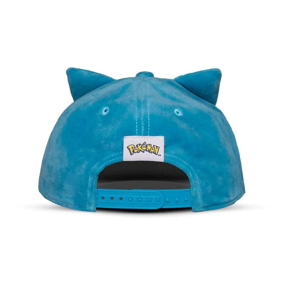 Pokémon Snapback Cap – Snorlax Plush 2