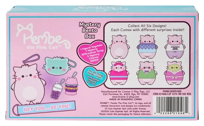 Pembe Keyring Blind Box Display – Bento Box 8 cm 5