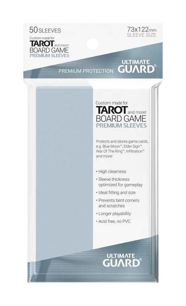 Ultimate Guard Card Sleeves – Tarot 50-Pack 73 x 122 mm