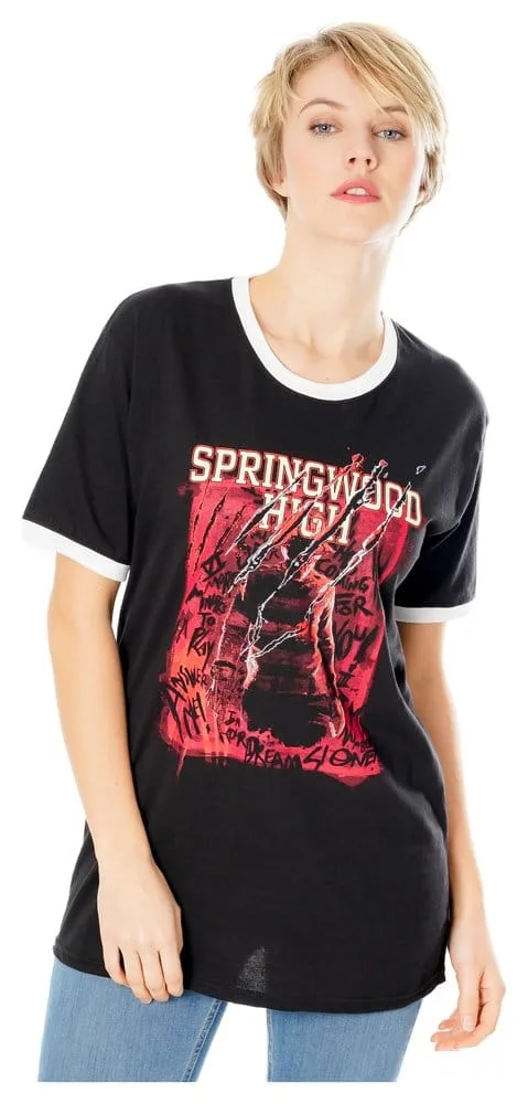 A Nightmare on Elm Street T-shirt – Springwood High 4