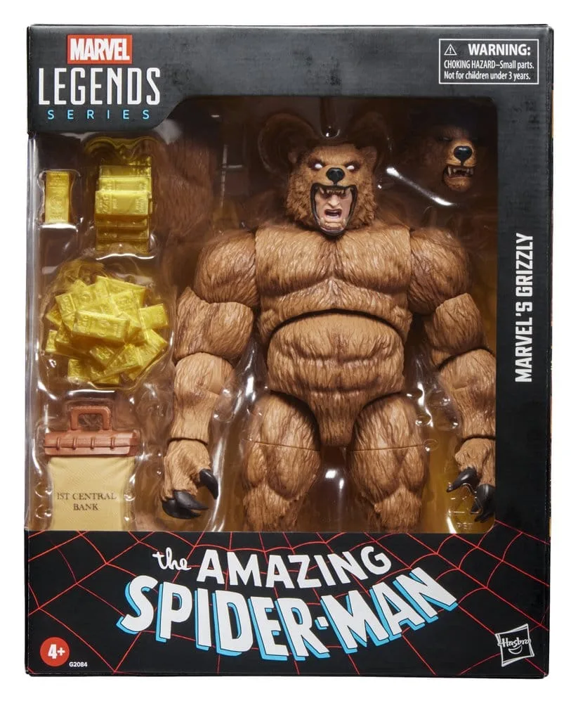 Spider-Man Action Figure – Marvel Legends Grizzly 15 cm 3