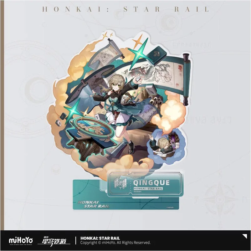 Honkai Star Rail Acrylic Figure – Qingque 16 cm