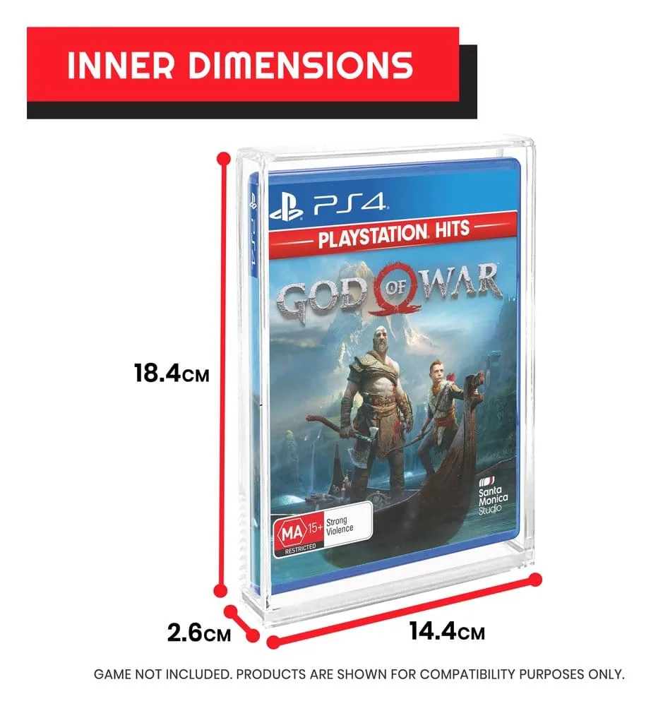 Gaming Acrylic Cases – PS3 PS4 Blu-ray Xbox One 2-Pack 5
