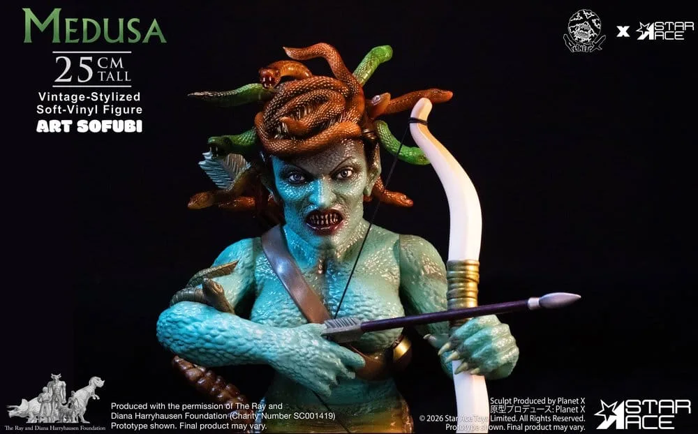 Ray Harryhausen Statue – Vintage Medusa 25 cm 5